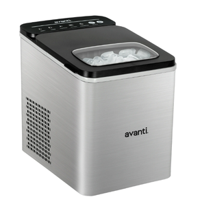 lot 408 image: Avanti 26 lb Bullet Ice Maker, Stainless Steel