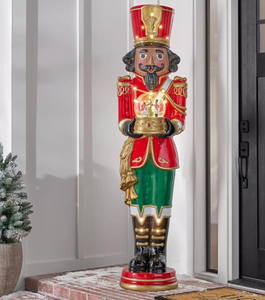 lot 572 image: Members Mark 6 Pre-Lit Musical Grand Nutcracker