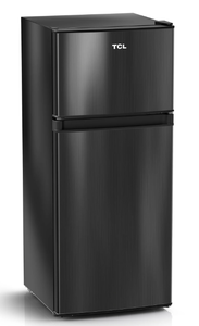 lot 577 image: TCL 4.5 Cu. ft. Two Door Compact Mini Fridge With Freezer