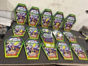 lot 183 image: LOT OF 16 Disney Halloween Story Library  with 13 Spooky Stories and 80 Glow-in-the-Dark Stickers