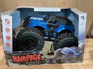 lot 434 image: Sharper Image Rampage Renegade Remote Control Off-Road Truck for Children
