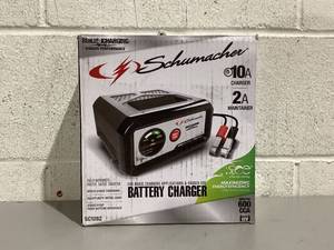 lot 712 image: Schumacher SC1282 10-Amp 12V Fully Automatic Battery Charger and Maintainer
