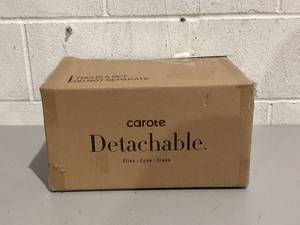 lot 713 image: Carote 17 Pcs Nonstick Pots and Pans Set, Non Stick Cookware Sets with Detachable Handle