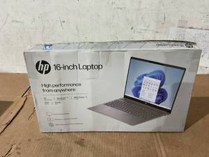 lot 469 image: HP Pavilion 16 Windows Laptop AMD Ryzen 5-8540U AI PC 8GB RAM 512GB SSD