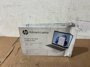 lot 473 image: HP 15.6 Windows Laptop Intel Processor N200 4GB RAM 128GB