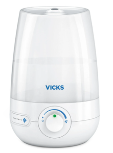 lot 199 image: Vicks 1 Gallon Filter Free Cool Mist Humidifier, 400 Sq ft