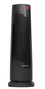 lot 215 image: Lasko 22 1500W Oscillating Ceramic Tower Space Heater with Remote