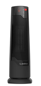 lot 219 image: Lasko 22 1500W Oscillating Ceramic Tower Space Heater with Remote
