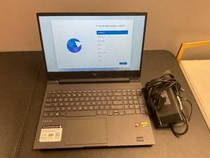 lot 4 image: HP Victus 15.6 FHD IPS 144Hz Gaming Laptop AMD Ryzen 5-8645HS NVIDIA GeForce RTX 4050 8GB DDR5 512GB SSD