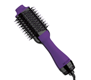 lot 451 image: Revlon One-Step Hair Dryer & Volumizer Hot Air Brush, Purple, RVDR5222PUR