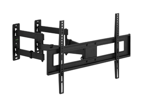 lot 220 image: Onn. Corner Full Motion TV Mount for 37-70 TVs
