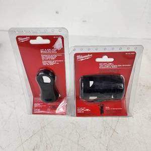 lot 23 image: Lot Of Two New Milwaukee Protective Boots 49-16-2567 14 & 34 High Speed Ratchet Boot And M12 Fuel 14 Rt Angle Die Grinder Boot 49-16-2485