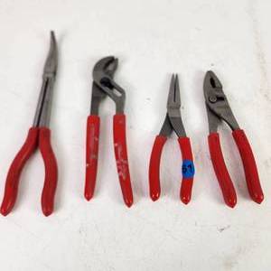 lot 61 image: Lot Of Four Icon Miscellaneous Pliers Great Condition