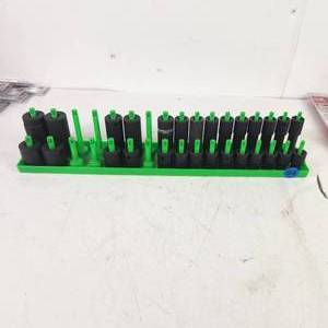 lot 84 image: Lot Of ICON Sockets On Storage Tray Great Condition