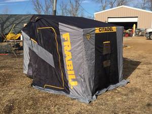 lot 161 image: Frabill Citadel 3205 Fishing Flip-Over Shelter