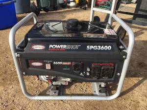 lot 154 image: Simpson Powershot SPG3600 Gas Generator - Nice
