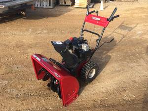 lot 152 image: Craftsman 9 HP - 28 Gas Snowblower - Wow