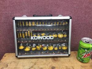 lot 125 image: Kowood 40 Pc Router Bit Set - 14