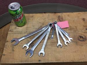 lot 133 image: SAE 14 - 34 Combination Wrenches - Craftsman - Others