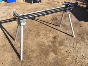 lot 122 image: Ryobi A18MS01 Folding Miter Saw Stand