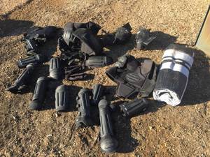 lot 177 image: 2 Sets TacticalSparing Body Protection