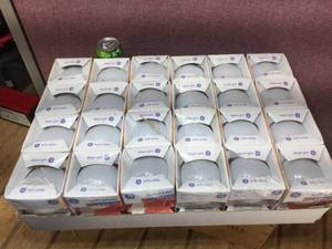 lot 217 image: GE 24 Pack 40W Soft White Vanity Bulbs