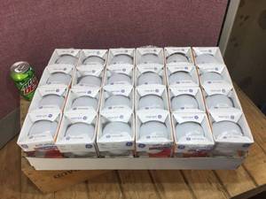lot 219 image: GE 24 Pack 40W Soft White Vanity Bulbs