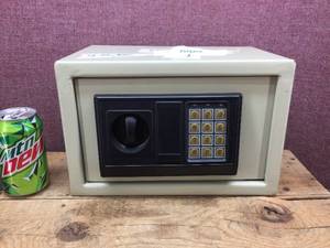 lot 222 image: 12 x 8 x 8 Metal Safe