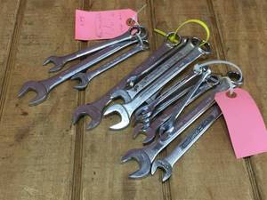 lot 248 image: Variety Metric Combination Wrenches