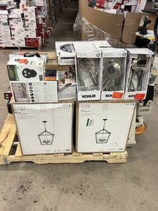HUGE LOT of Kohler, Glacier Bay Kitchen Faucets, Bathroom Faucets, Showers, Bathtub Faucets, Lighting - For Parts - Sells GREAT on eBay