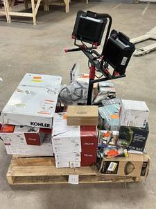 HUGE LOT of Kohler, Glacier Bay Kitchen Faucets, Bathroom Faucets, Showers, Bathtub Faucets, Lighting - For Parts - Sells GREAT on eBay