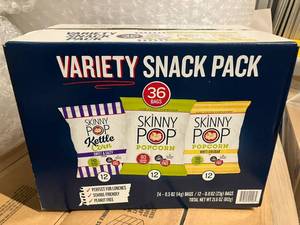 lot 41 image: Skinny Pop Popcorn Variety Box