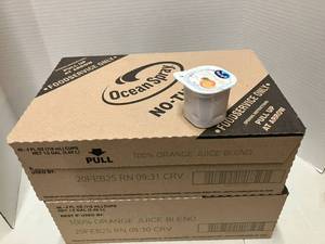 lot 8 image: Ocean Spray Orange Juice