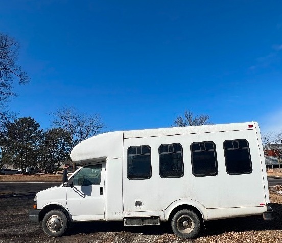 Whiteford NO RESERVE - 2008 Chevy Express 3500, LOW MILES, ONLY 35,041 miles, With Chair Lift