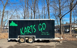 8 x 16 Aluminum Framed Enclosed Trailer with Cabinets