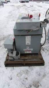 lot 34 image: Transformer With (6) Disconnect Boxes
