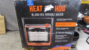 lot 40 image: Heat Hog 18,000 BTU LP Portable Heater