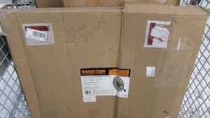 lot 8 image: Master 30 High Velocity Wall Mount Fan