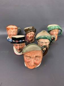 lot 11 image: Royal Doulton Toby Jugs Collection - Vintage Ceramic