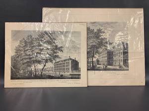 lot 27 image: Historical Amsterdam Engraving  Prints by P. Fouquet Junior