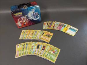 lot 1P image: Lot Of Assorted Pokmon Trading Cards With Tin Lunchbox