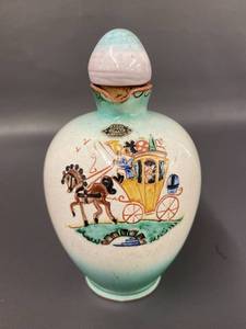 lot 98B image: Vintage Ceramic Jug with Carriage