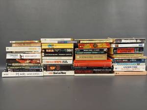 lot 28J image: Diverse Book Collection Capote, Cussler, Hartley