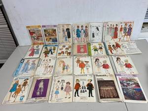lot 55J image: Vintage Sewing Pattern Lot Simplicity Butterick McCalls Collection