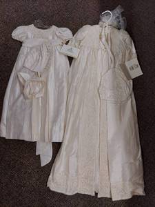 lot 19E image: Vintage Posies (Daytons) Christening Gown Set