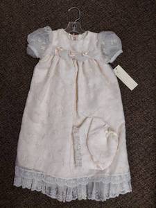 lot 20E image: Vintage New With Tags Small Treasures Daytons Christening Gown