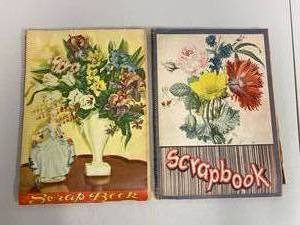 lot 31E image: Vintage Scrapbook Collection with Mid-Century Celebrity Clippings