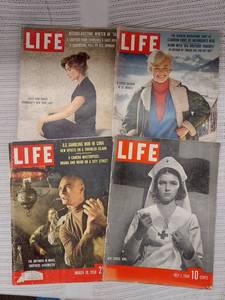 lot 75E image: Vintage Life Magazines Collection - incl. 1958 & 1940