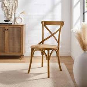 MODWAY Gear Walnut Dining Side Chair    Customer Returns See Pictures