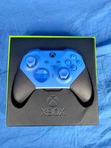 lot 61 image: Microsoft Xbox Series S Xbox Elite Wireless Controller Series 2 Core in Blue
